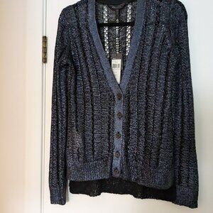 BCBG MaxAzria Black Lightweight Sweater